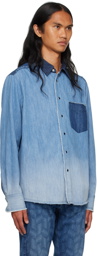 Isabel Marant Blue Yohana Shirt
