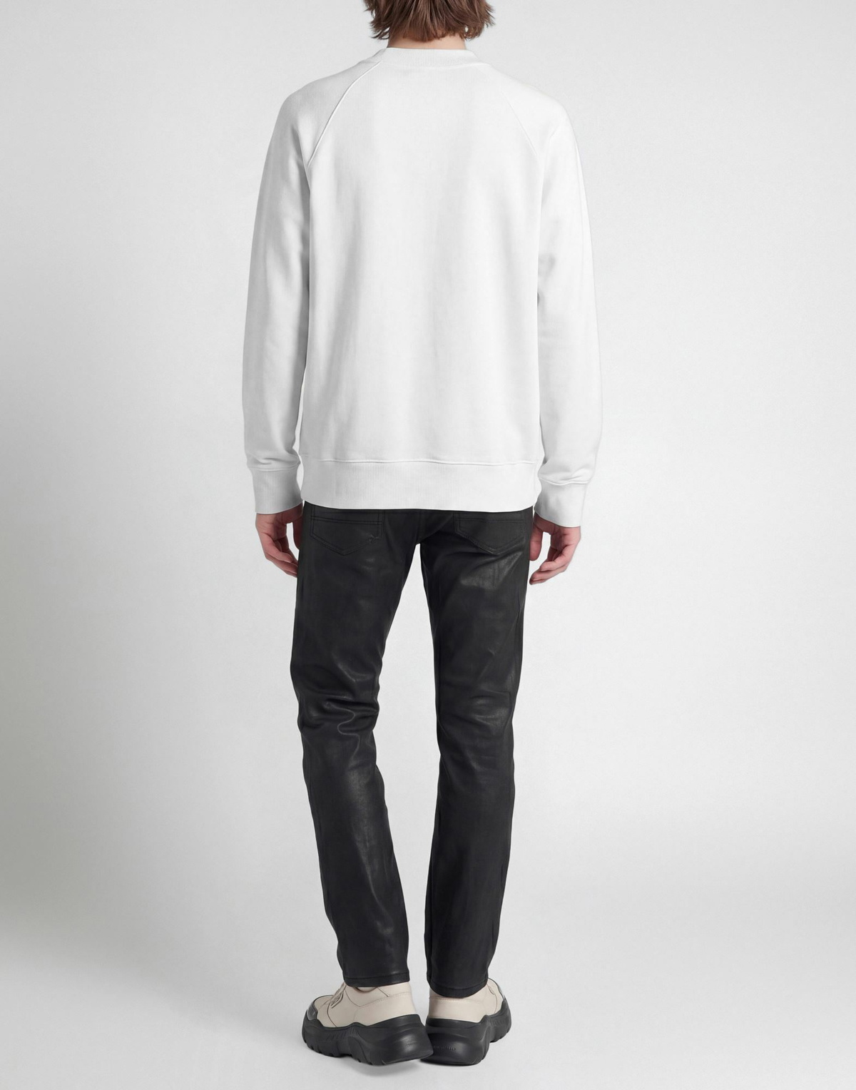 Versace Jeans Couture Mens Sweatshirt in Off white