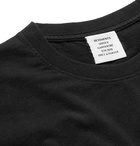 Vetements - Printed Cotton-Jersey T-Shirt - Men - Black