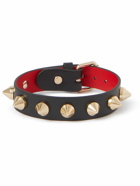 Christian Louboutin - Loubilinked Spiked Leather Bracelet