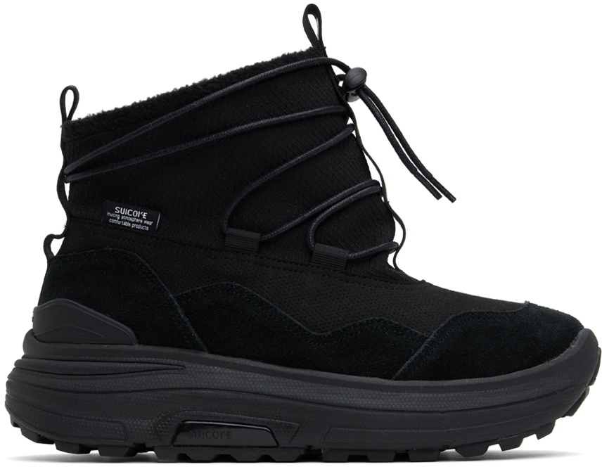 SUICOKE Black ROBBS-2 Boots Suicoke