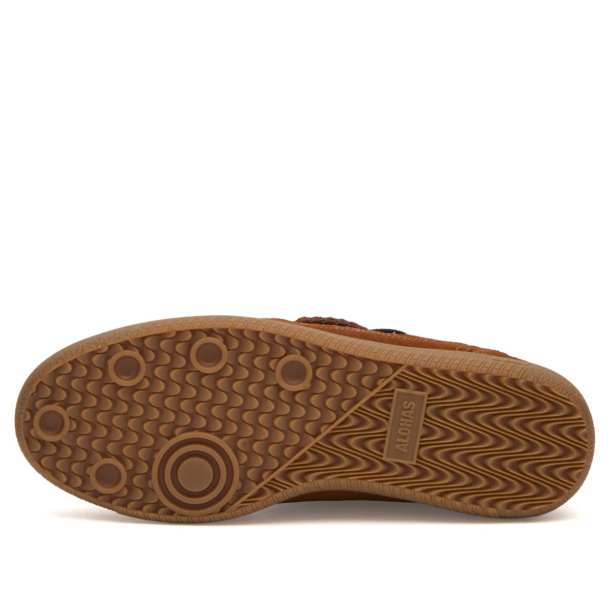 ALOHAS Women's TB 490 Club Suede Leather Sneakers in Suede Brown