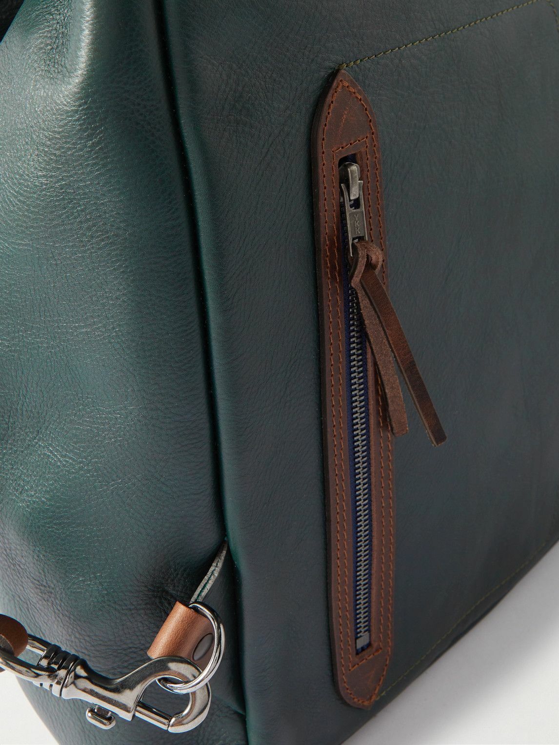 Bleu de Chauffe - Zibeline Full-Grain Leather Backpack Bleu de Chauffe