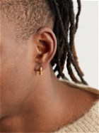 Maria Black - Gold-Plated Single Hoop Earring