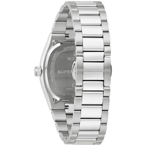 Bulova Super Seville Quartz Green Dial Mens Watch 96B439