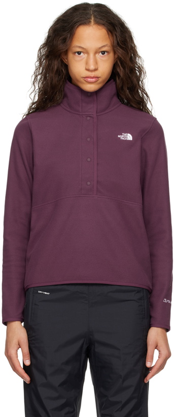 Photo: The North Face Purple Alpine Sweater