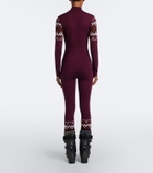 Perfect Moment Fair Isle wool catsuit
