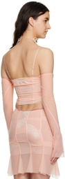 nastyamasha SSENSE Exclusive Pink Long Sleeve T-Shirt
