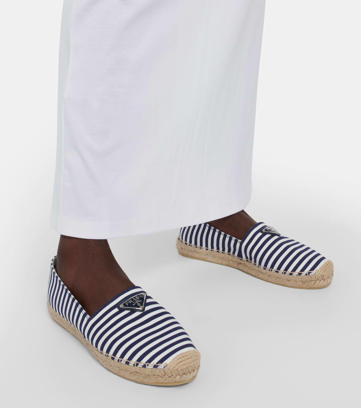 Prada Striped espadrilles