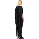 Rick Owens Black Tower Dagger Maxi Dress