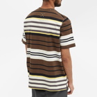 POP Trading Company Men's Striped Pocket T-Shirt in Delicioso