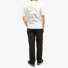 The North Face Men's Black Series Graphic Logo T-Shirt in Tnf White