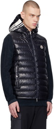 Moncler Navy Clai Down Vest