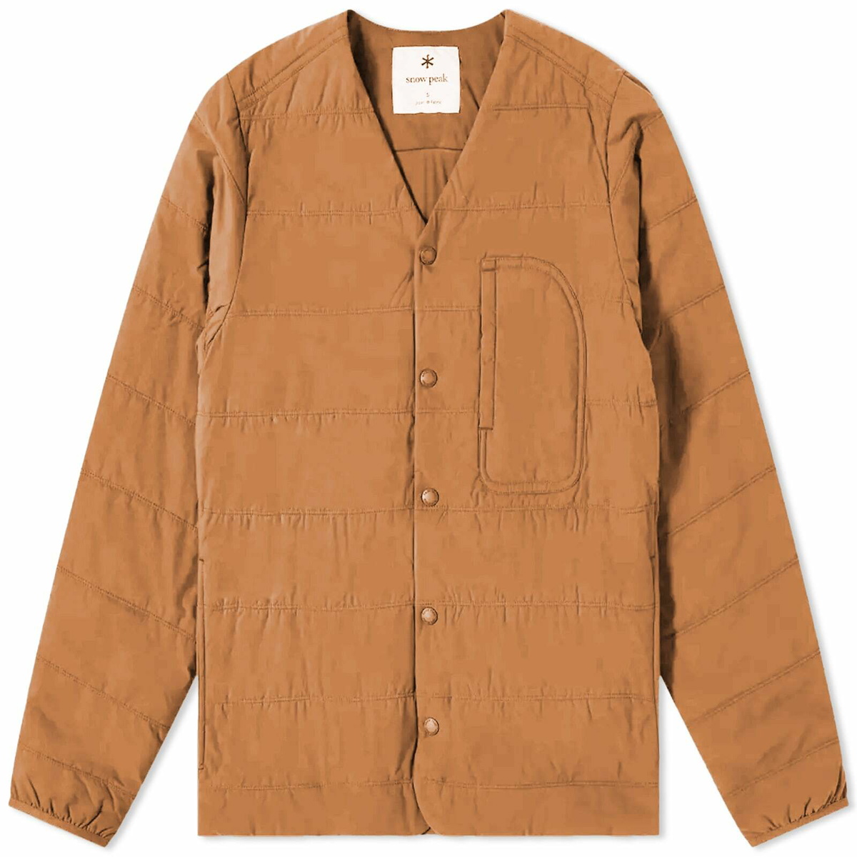 snow peak】Flexible Insulated Cardigan