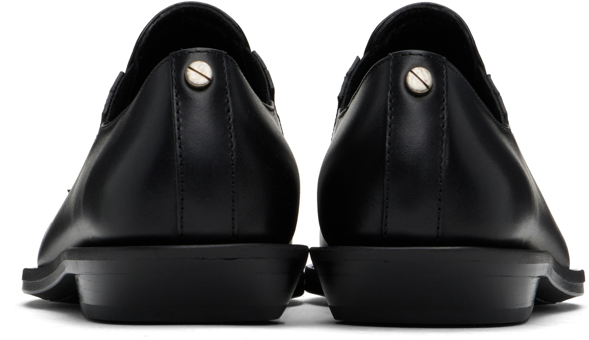 Ann Demeulemeester Black Makea Pointy Cowboy Loafers
