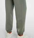 Adidas by Stella McCartney Cotton-blend fleece sweatpants