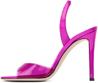 Giuseppe Zanotti Pink Slingback Heeled Sandals
