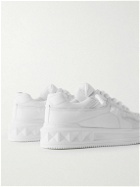 Valentino - Valentino Garavani Studded Leather Sneakers - White