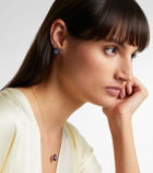 Mateo 14kt gold earrings with lapis lazuli and diamonds