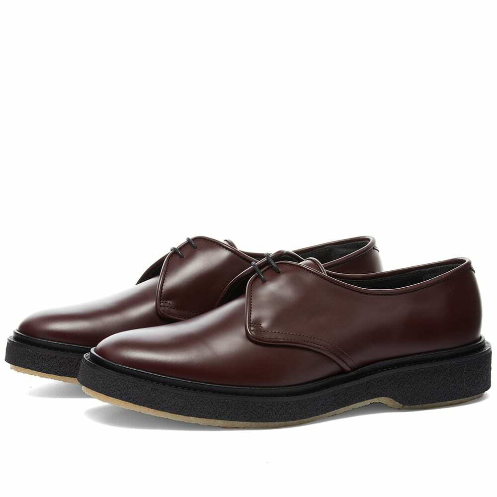 Adieu Men's Type 1 Classic Derby Boot in Bordeaux Adieu