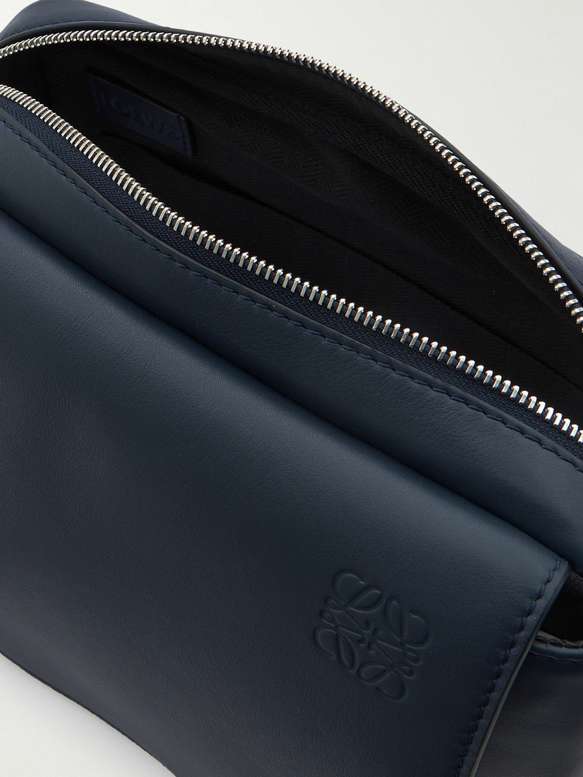 LOEWE☆ブラック Military Messenger レザー バッグ Loewe - Military Leather Messenger Bag Loewe