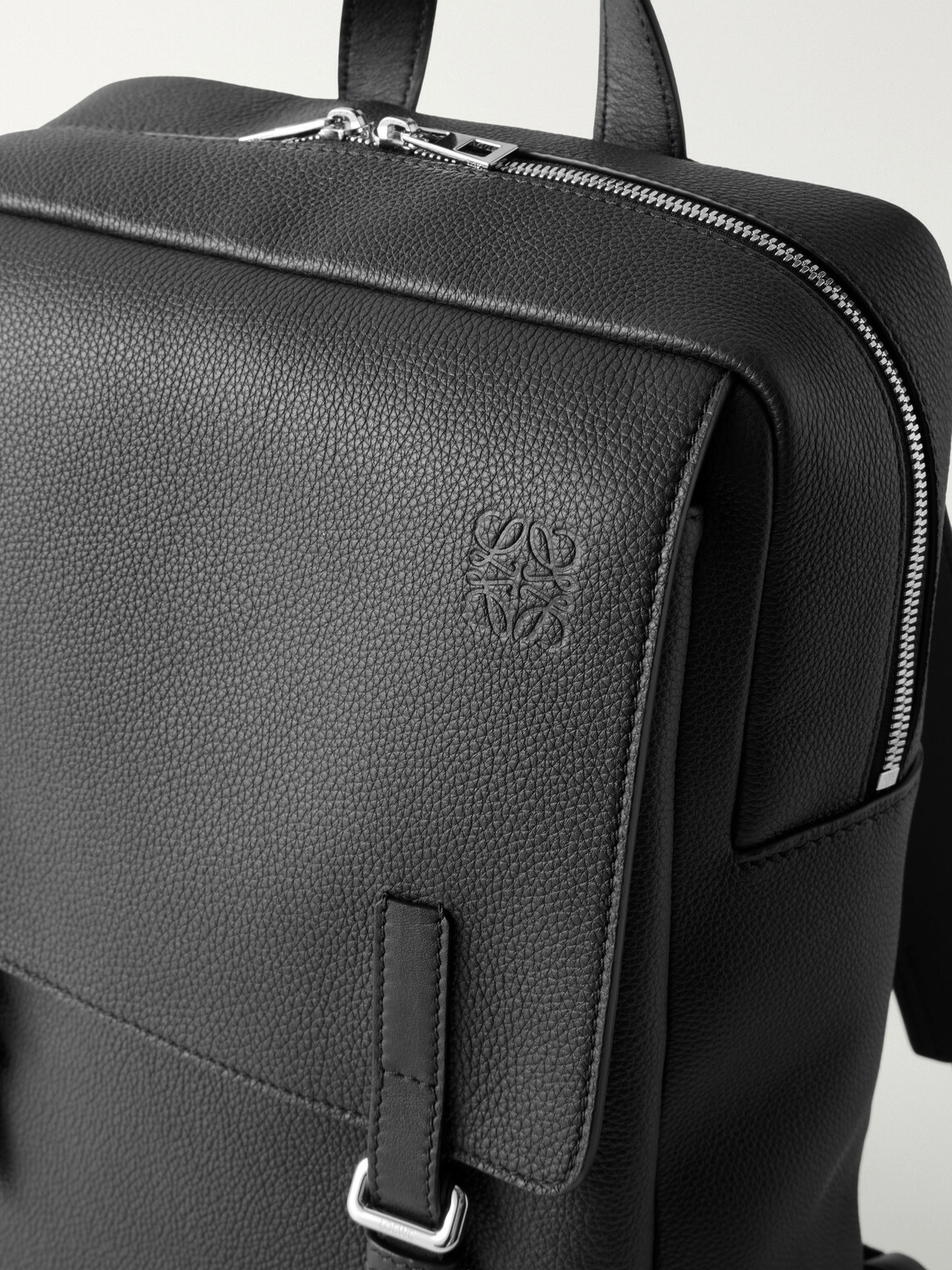 LOEWE - Leather Military Backpack