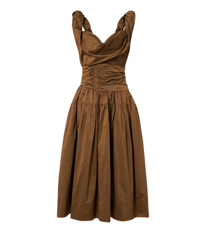 Photo: Vivienne Westwood Sunday cotton-blend twill midi dress