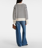 Lisa Yang Sony striped cashmere sweater