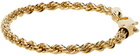 Laura Lombardi Gold Rope Chain Bracelet