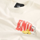 END. Coastal Fish Bar Eat In T-Shirt in Ecru