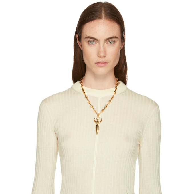 Chloe femininities sales gold necklace