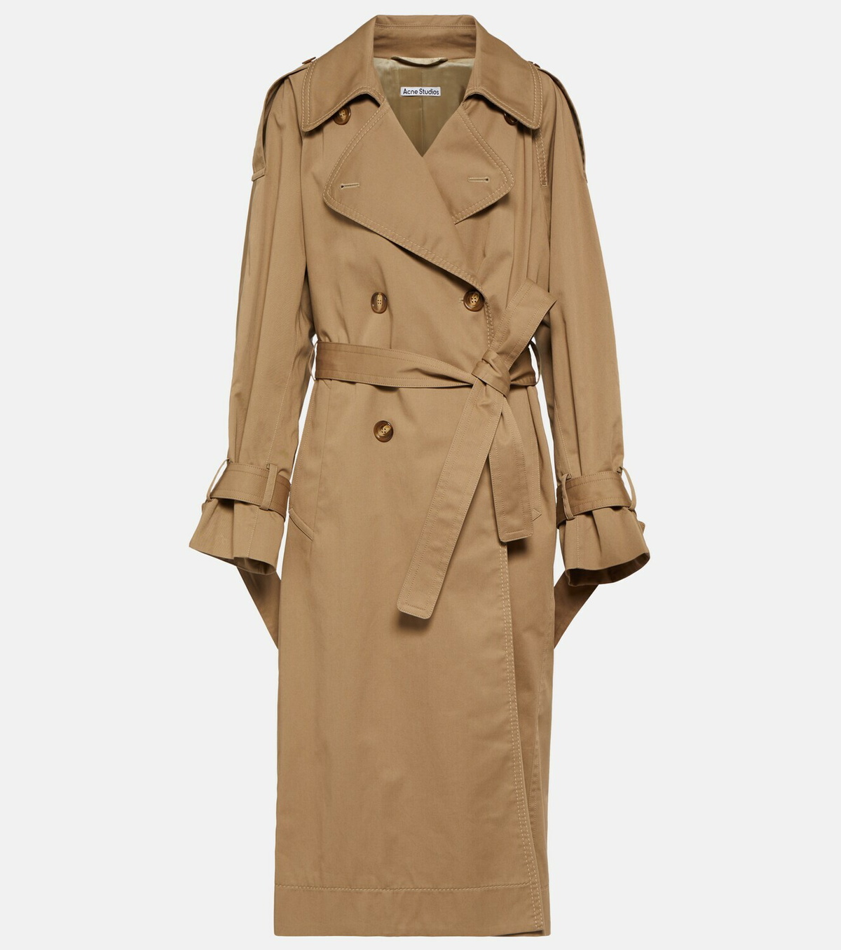 Acne Studios コットンツイルトレンチコート Acne Studios Cotton trench coat Acne Studios