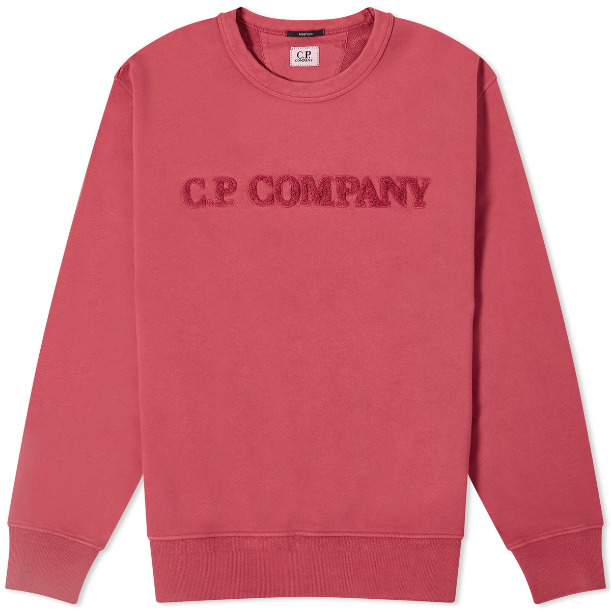 Cp company hot sale logo sweatshirt