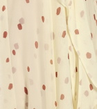 Petar Petrov Alonsa dotted silk midi dress