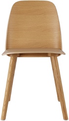 Muuto Beige Oak Nerd Dining Chair