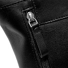 Sandqvist Men's Antonia Leather Rolltop Bag in Black