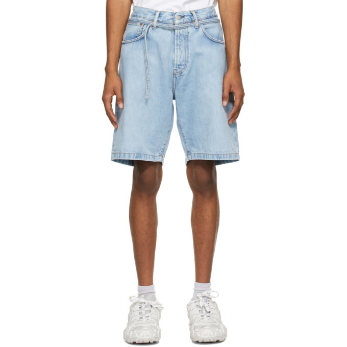 Photo: Acne Studios Blue Denim Shorts