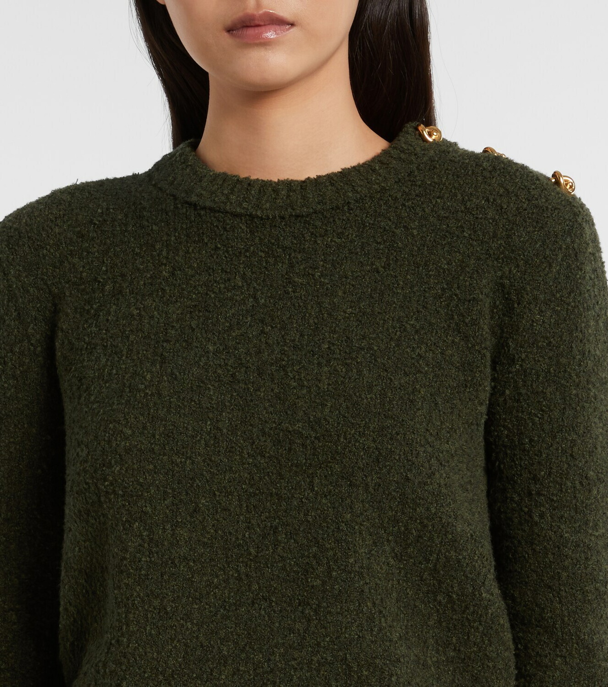 Bottega Veneta Knot bouclé sweater