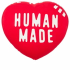 Human Made Men's Heart Beads Cushion in Red 