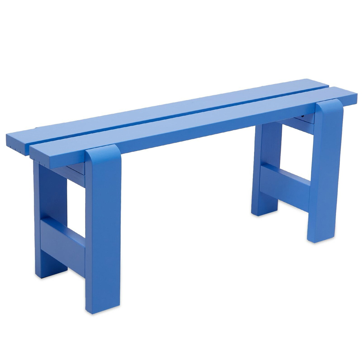 END. x HAY Weekday Bench in Electric Blue HAY
