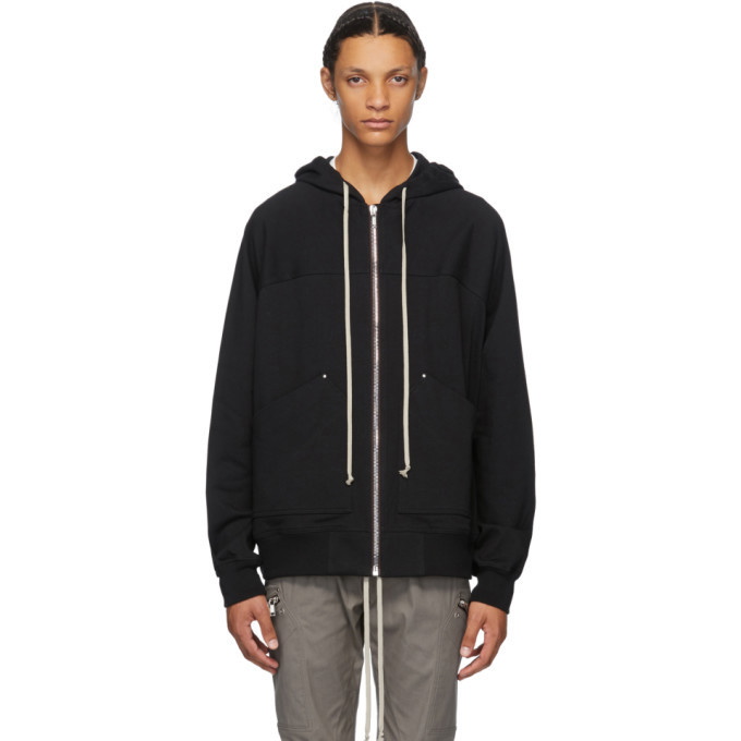 Photo: Rick Owens Black Windbreaker Hoodie