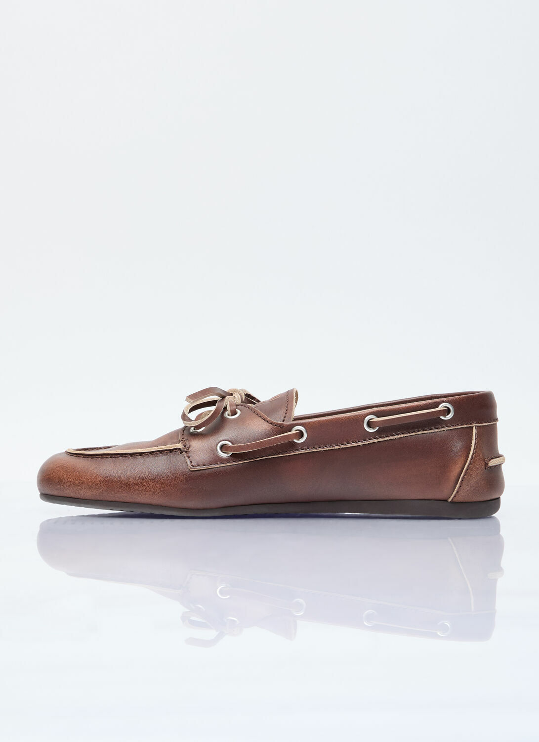 Miu Miu Lace-Up Loafers
