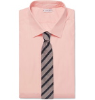 Caruso - Slim-Fit Cotton-Poplin Shirt - Pink