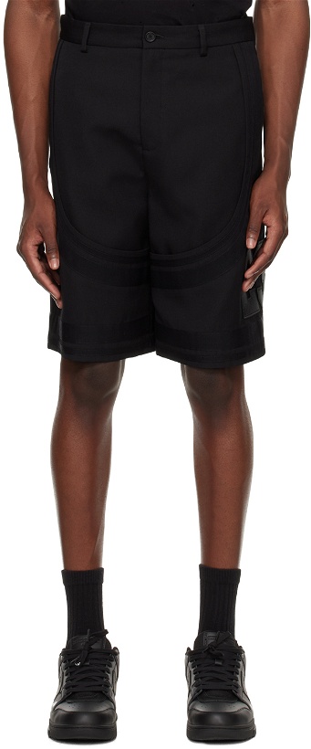 Photo: Off-White Black Formal Varsity Shorts