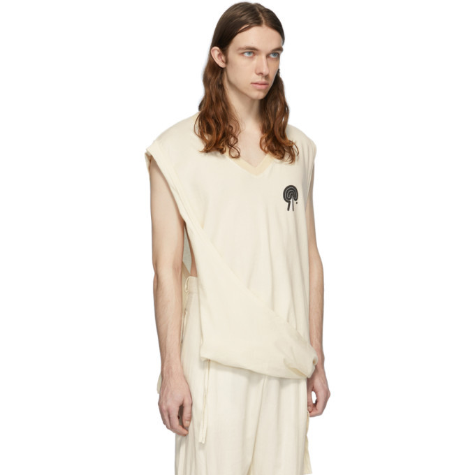 St-Henri Off-White Uniform Tank Top T-Shirt