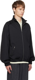Jil Sander Black Zip Up Sweatshirt