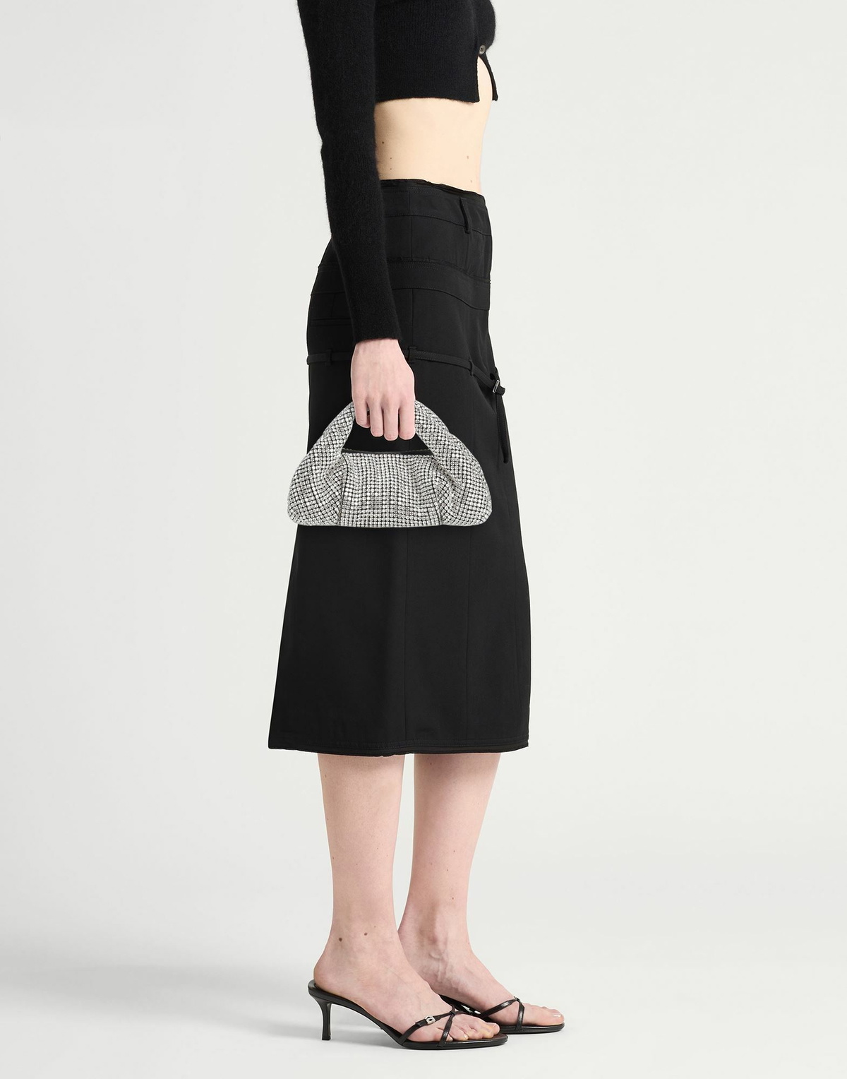 Stuart Weitzman Womens Handbag in Silver