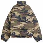 END. x Cole Buxton Hooded Cropped Insulated Puffer in Camo