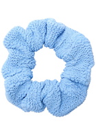 Hunza G Seersucker Scrunchie - Light Blue - One Size