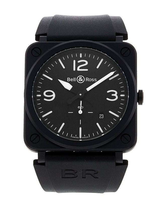 Photo: Bell and Ross BRS Black Ceramic